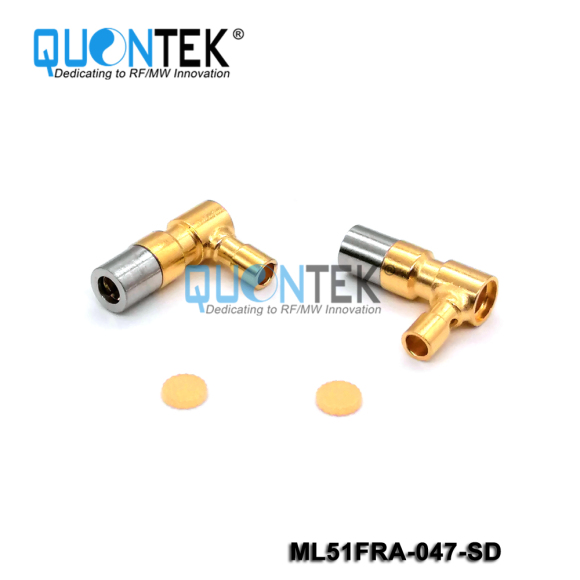 Standard connector,ML51 RA Female,for .047" cable
