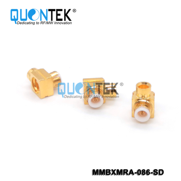 Standard conntector,MMBX RA male for 086/RG405/QTB220 cable