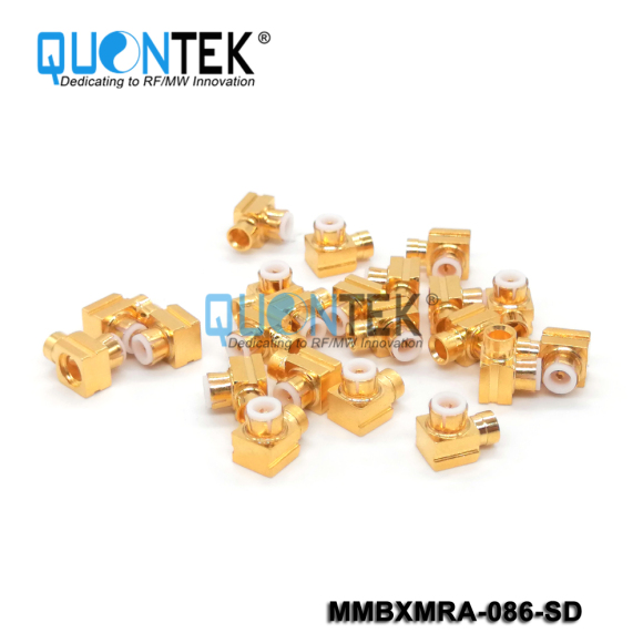 Standard conntector,MMBX RA male for 086/RG405/QTB220 cable