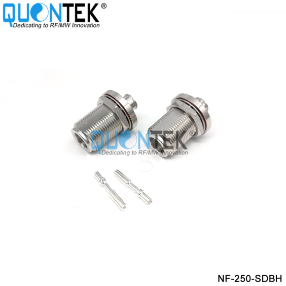 Low PIM Connector,N BH female,.250“/RG401/SPP250 cable