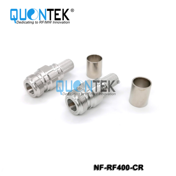 Standard Connector,N Female for RF400 cable,Crimp type
