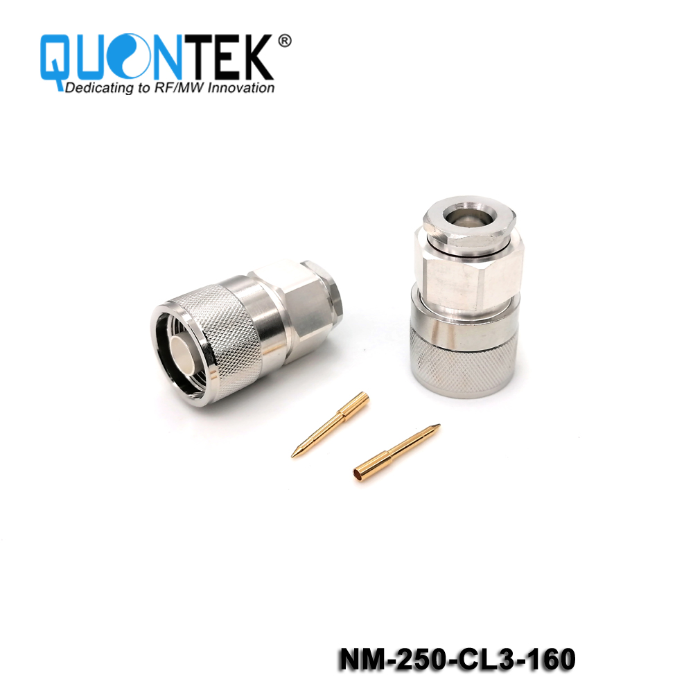 Low PIM Connector,N male for .250"/RG401 cable