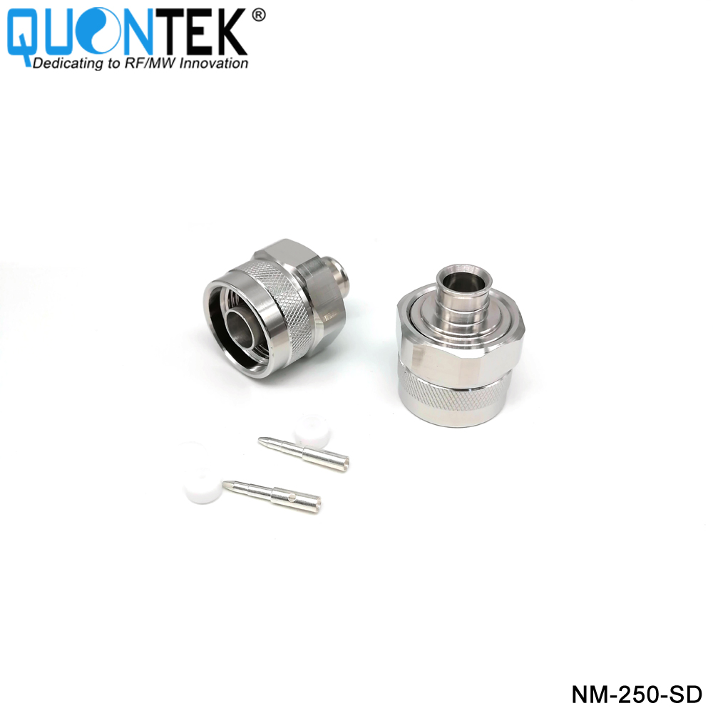 Low PIM Connector,N male,.250“/RG401/SPP250 cable