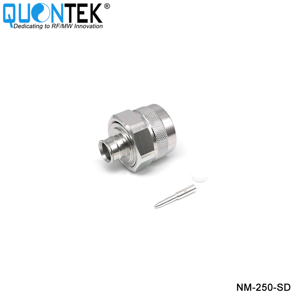 Low PIM Connector,N male,.250“/RG401/SPP250 cable