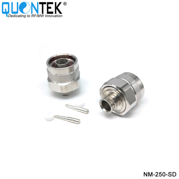 Low PIM Connector,N male,.250“/RG401/SPP250 cable
