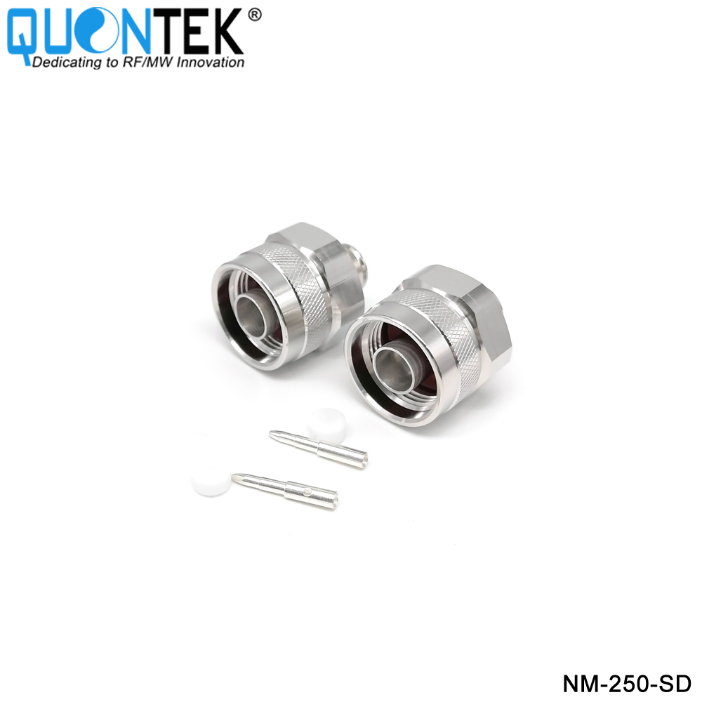 Low PIM Connector,N male,.250“/RG401/SPP250 cable
