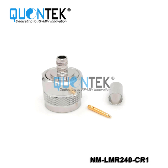 Standard Connector, N male for RF240 cable,Crimp type