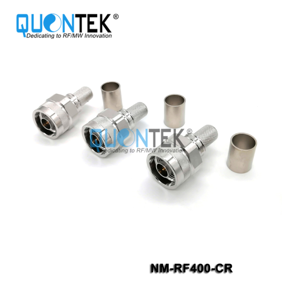 Standard Connector,N male for RF400 cable,Crimp type