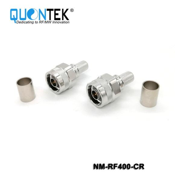 Standard Connector,N male for RF400 cable,Crimp type