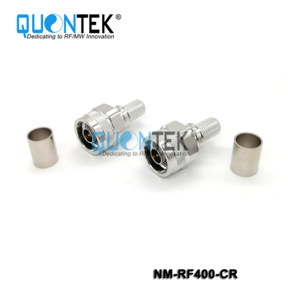 Standard Connector,N male for RF400 cable,Crimp type