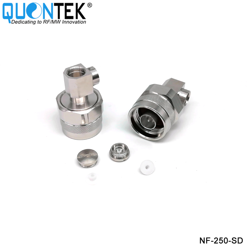 Low PIM Connector,N R/A male,.250“/RG401/SPP250 cable
