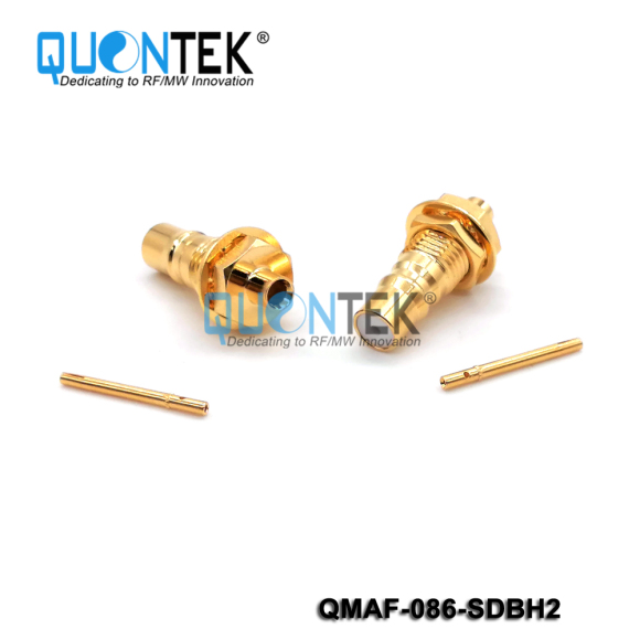 Standard Connector, QMA Female for .086 cable,solder type type