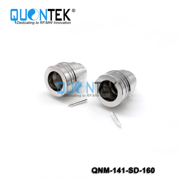 Low PIM connector,QN male for 141/RG402/QTC400 cable,solder type