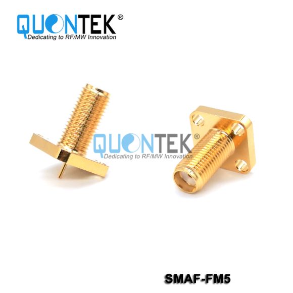 SMA Female,4-hole flange mounted,5 type