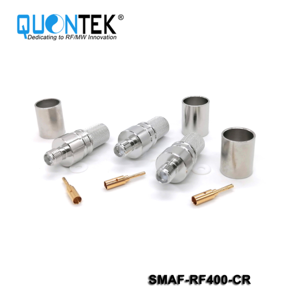 Standard Connector,SMA Female for RF400 cable,Crimp type
