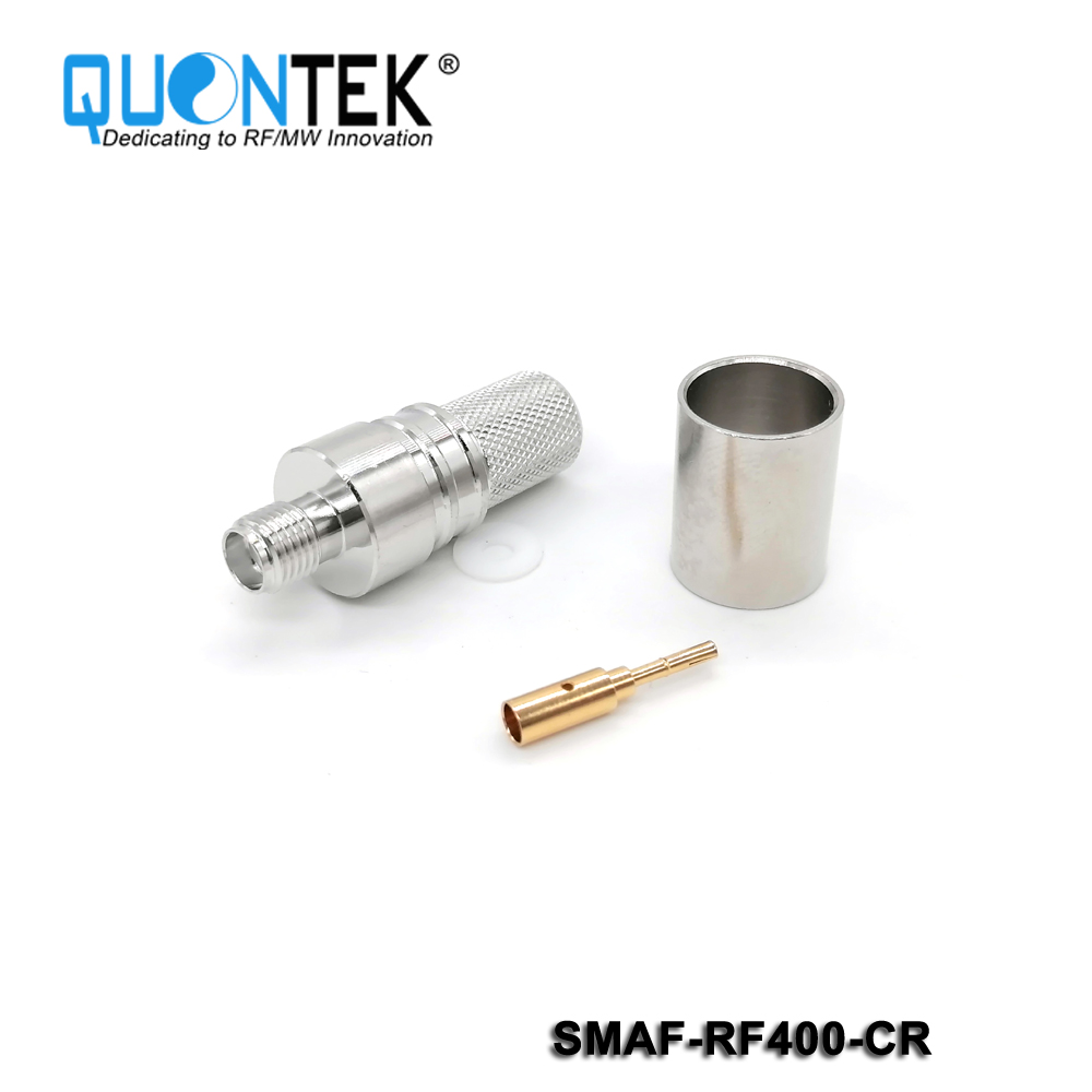 1 pz N a SMA Spina Maschio e Jack Femmina Adattatore RF Connettore