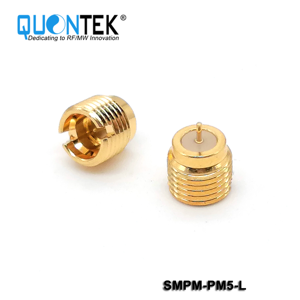 Standard connector,SMP male,panel mounted,Limited type