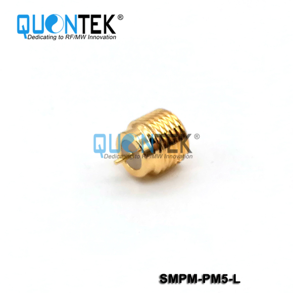 Standard connector,SMP male,panel mounted,Limited type