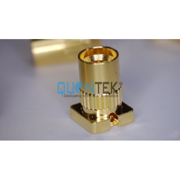 SMP male,panel mounted,full detent type