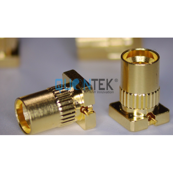 SMP male,panel mounted,full detent type