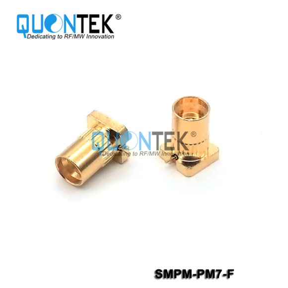 SMP male,panel mounted,full detent type