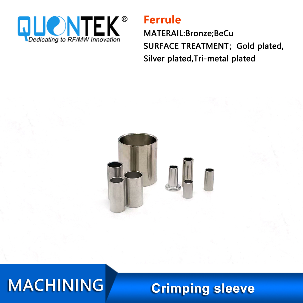 Crimping sleeve processing