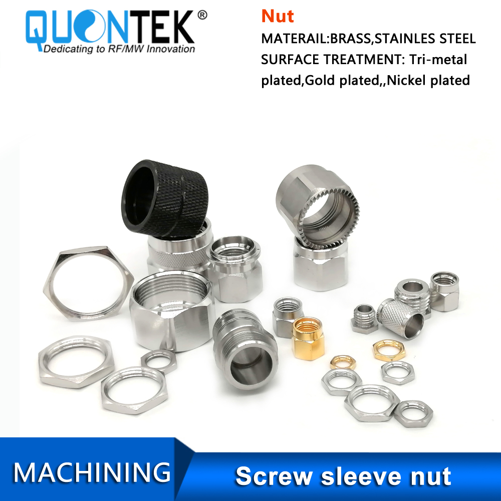Screw sleeve nut processing