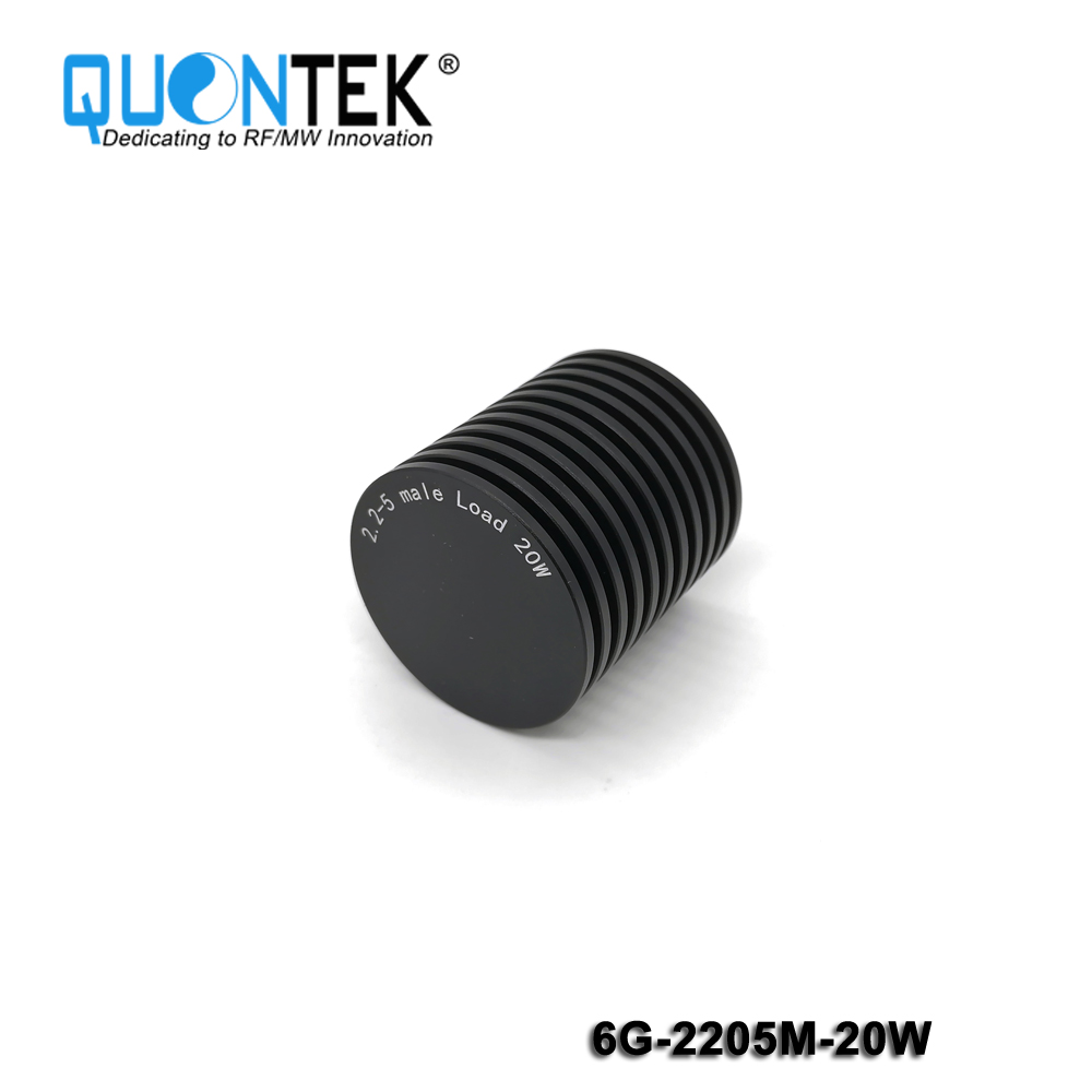 RF Termimation, 2.2-5 male 50 ohm load,20w,6GHz,Low PIM