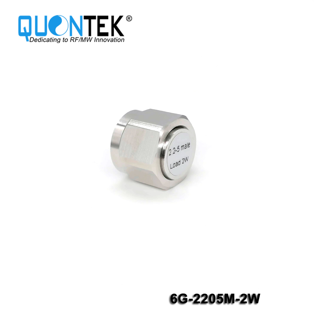RF Termimation, 2.2-5 male 50 ohm load,2w,6GHz