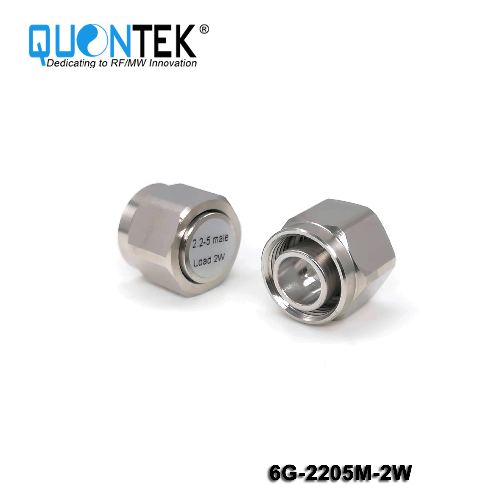 RF Termimation, 2.2-5 male 50 ohm load,2w,6GHz