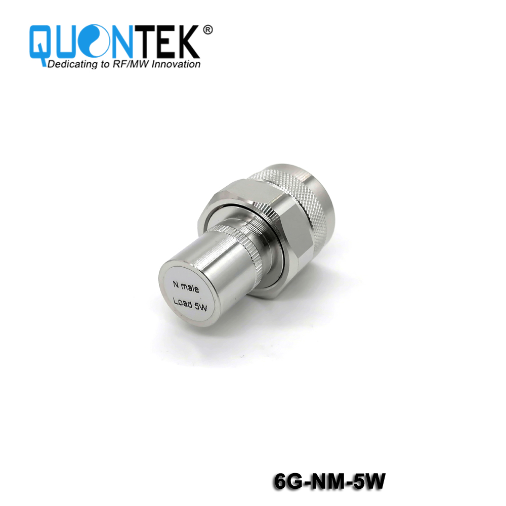 RF Termination, N male 50 ohm load,5w,6GHz