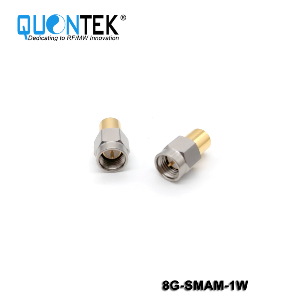 RF Termimation, SMA male 50 ohm load,1w,8GHz