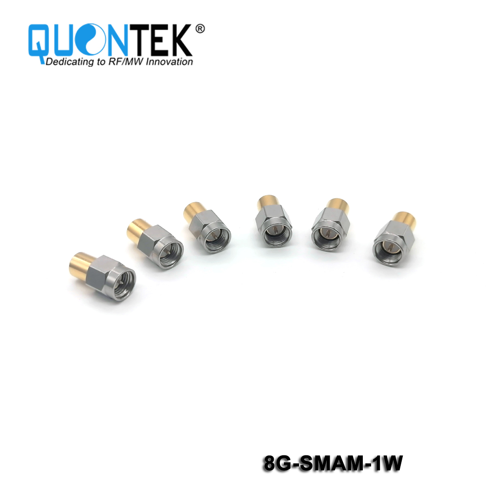 RF Termimation, SMA male 50 ohm load,1w,8GHz