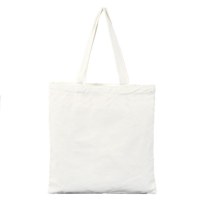 Blank hand-held cotton bag customized student single shoulder sail bag printing advertising gift canvas bag custom logo
