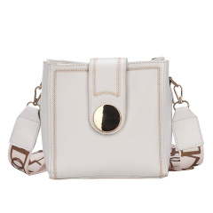 Маленькая сумка новая модная широкополосная сумка-ведро женская сумка на одно плечо женская универсальная сумка-мессенджер