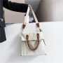 30 just Jiang Shuying Wang Manni same canvas bag 2020 new Korean handbag Canvas Shoulder Bag