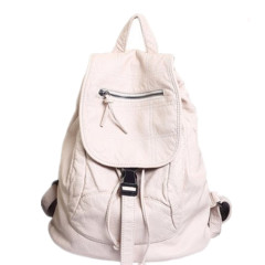 Мягкая кожаная сумка-рюкзак женская новая стиральная овчина двойная сумка через плечо из красной кожи женская сумка для отдыха школьная сумка