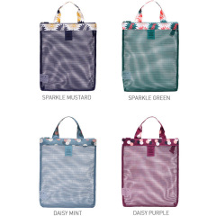 Летняя пляжная сумка для плавания, сетчатая сумка для хранения купальника, сетчатая сумка для хранения, сумка для стирки, спортивная сумка, маленький размер