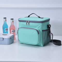 Bolsa de aislamiento de tela Oxford de venta directa de fábrica, bolsa de almuerzo de picnic, bolsa de lonchera portátil, bolsa de almuerzo, bolsa de hielo y bolsa de preservación del calor