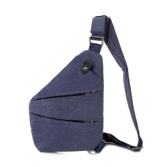 Модная повседневная сумка для пистолета, мужская сумка-мессенджер, простая нагрудная сумка, модная сумка на груди из оксфордской ткани, оптовая продажа