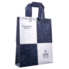 Сумка из нетканого материала с покрытием на заказ, ручная сумка, трехмерная сумка горячего прессования, индивидуальная сумка для защиты окружающей среды, рекламная сумка с логотипом