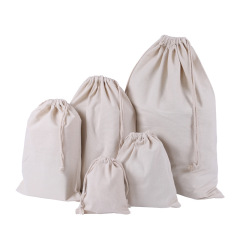 Spot bolsa de lona personalizada bolsa de regalo creativa publicidad lazo paquete bolsillo bolsa de algodón logotipo personalizado