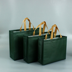 Детская сумка из нетканого материала с пластиковым покрытием на заказ, сумки для покупок в магазине мужской и женской одежды, сумки для защиты окружающей среды, логотип с индивидуальным принтом