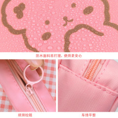 Lovely girl heart ins large capacity aunt towel storage bag sanitary napkin storage Portable Mini Cosmetic Bag