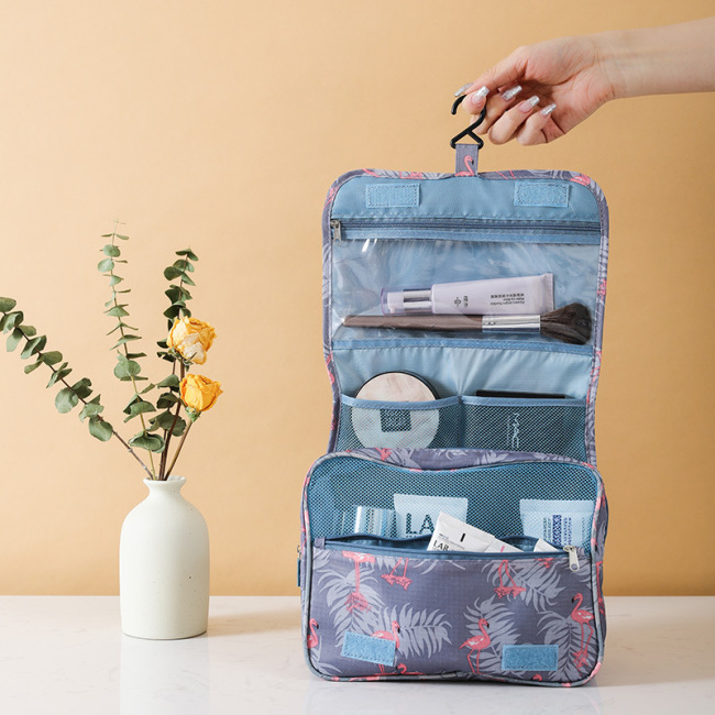 Factory direct sales hook wash bag travel portable storage bag Hanging Cosmetic Bag bathroom storage bag wholesale
