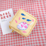 Lovely girl heart ins large capacity aunt towel storage bag sanitary napkin storage Portable Mini Cosmetic Bag