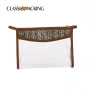Hand woven waterproof cosmetic bag manufacturer customized portable cosmetic bag