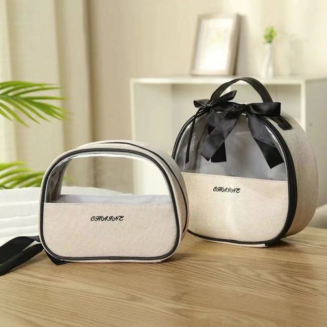 2021 new small fragrance fashion portable cosmetic bag storage bag handbag
