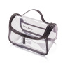 Прозрачная косметичка женская простая водонепроницаемая большая емкость для мытья фитнеса сумка для ванной дорожная переносная сумка для хранения