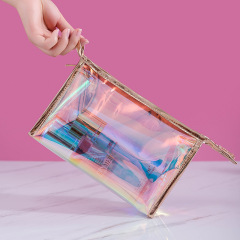 透明化粧品バッグレディースシンプル防水大容量フィットネスウォッシュバッグバスバッグトラベルポータブル収納バッグ